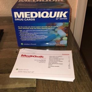 Mediquik drug cards